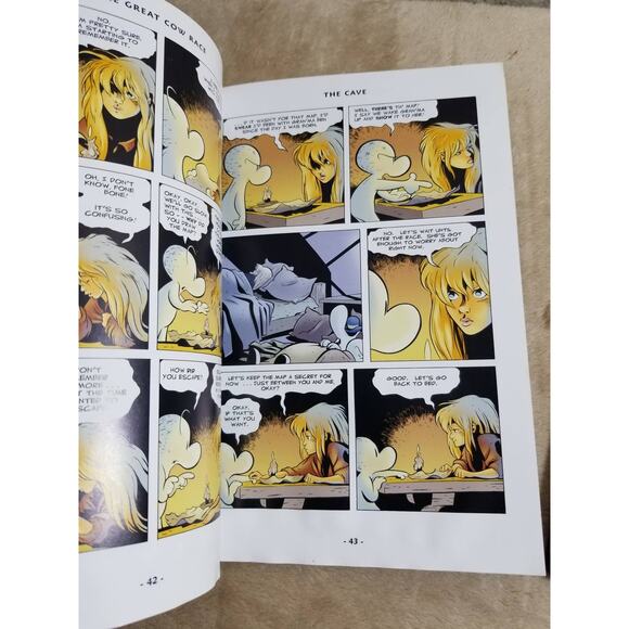 Bone Book The Great Cow Race - Eyes of the Storm Jeff Smith 2006 Vintage - Picture 5 of 13